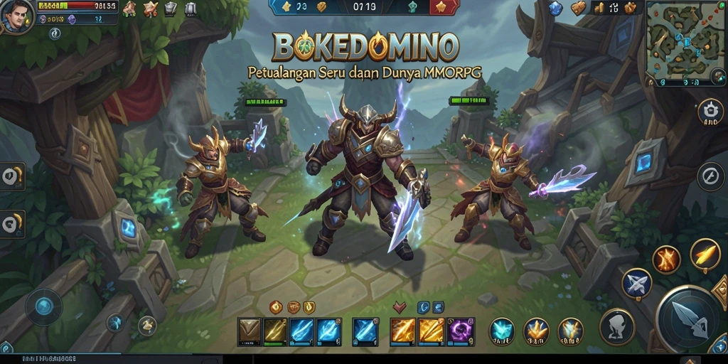 Gameplay seru dan interaksi sosial dalam BOKEDOMINO.