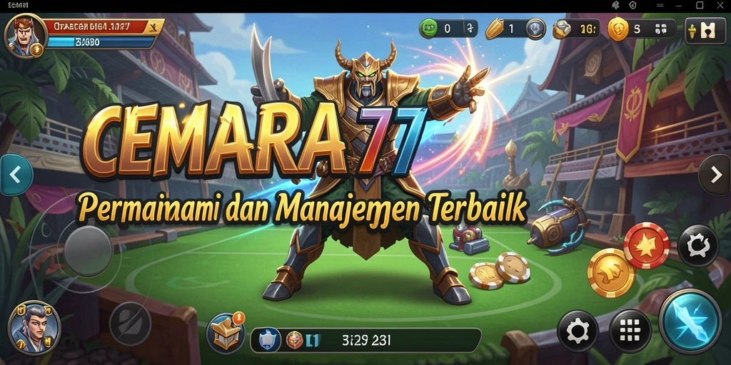 Screenshot utama CEMARA777 menampilkan strategi gameplay yang seru.
