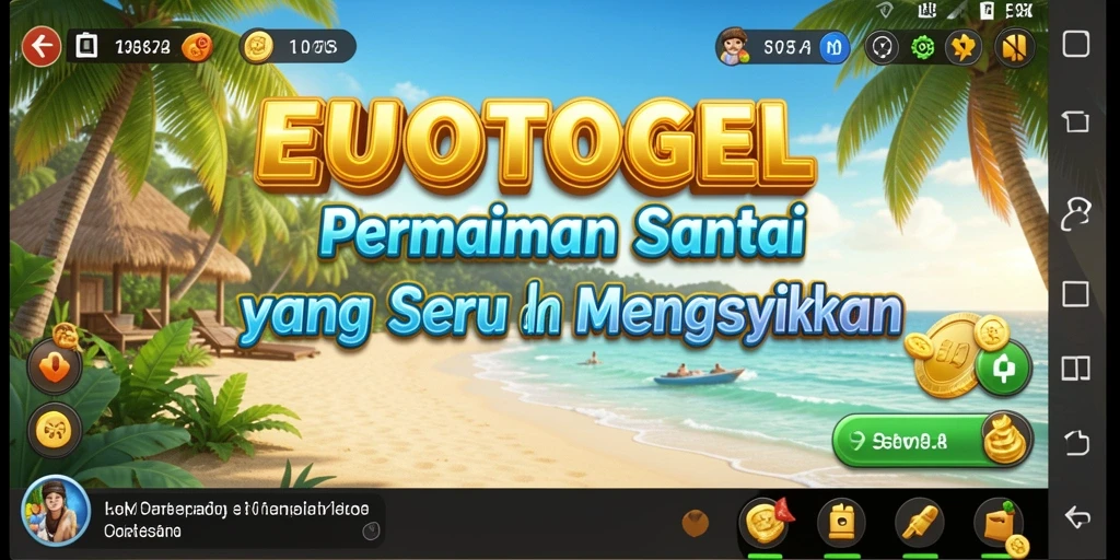Tampilan gameplay <strong>EUROTOGEL</strong> yang menyenangkan dan interaktif.