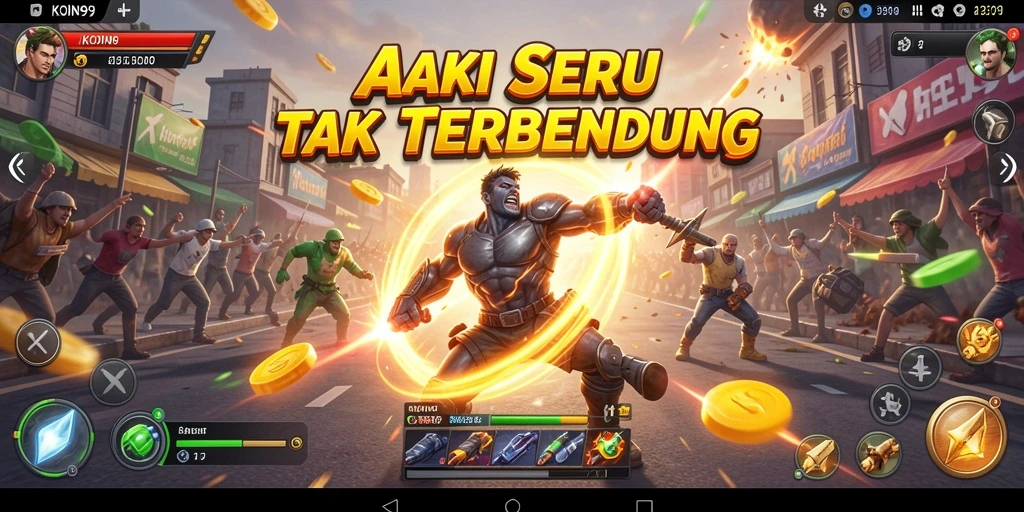 Tampilan gameplay seru di KOIN99 yang menampilkan aksi mendebarkan.