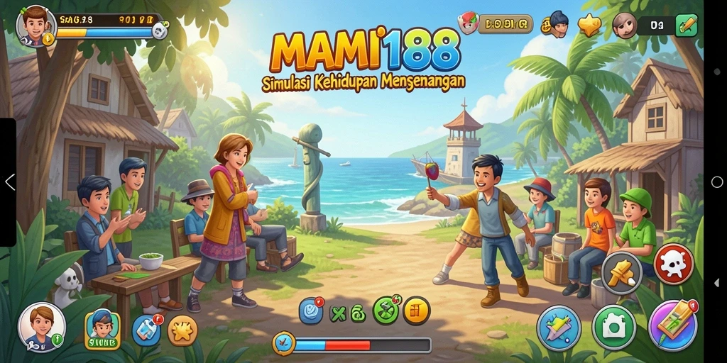 Tangkapan layar MAMI188 menunjukkan gameplay interaktif yang menyenangkan.