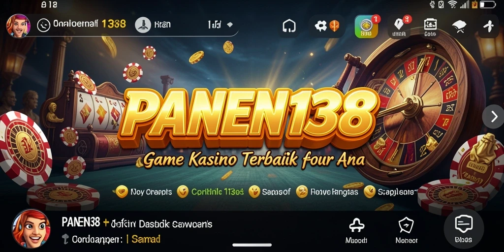 Tampilan menarik dari gameplay Kasino PANEN138 yang mendebarkan.