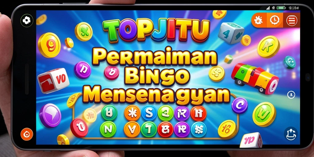 Tampilan menarik dan seru dari permainan Bingo di TOPJITU.