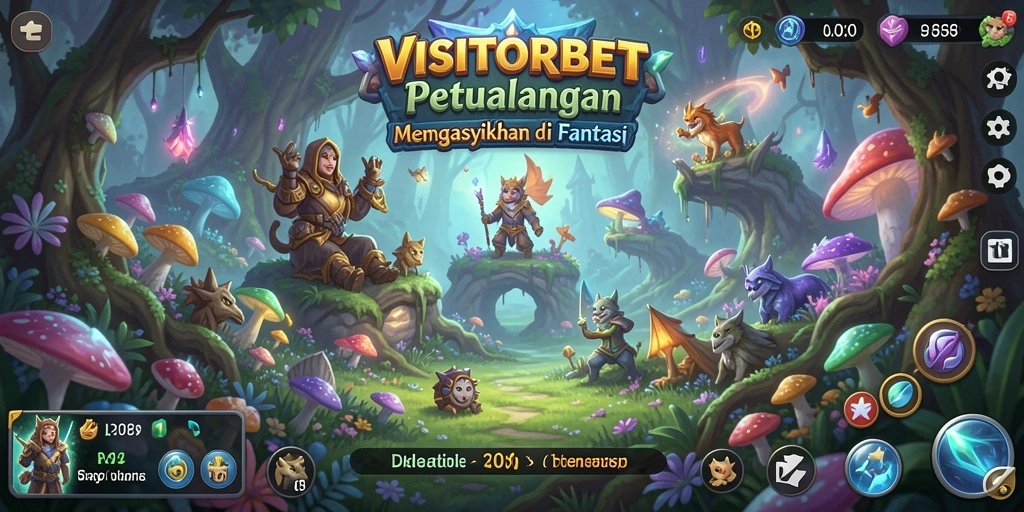 Tampilan gameplay petualangan yang menakjubkan di VISITORBET.